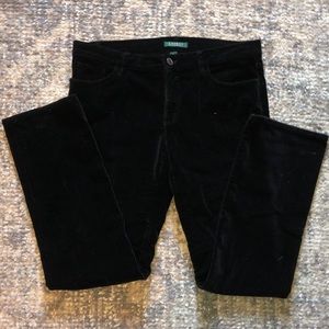 Ralph Lauren Velvet Bootcut